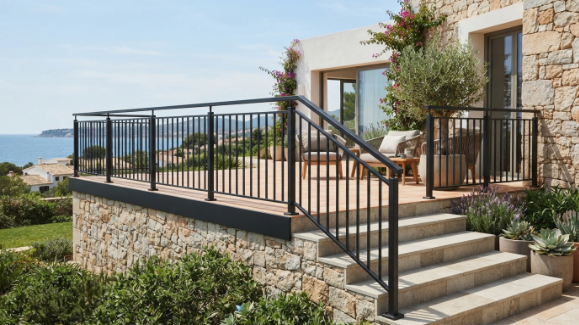 Barandillas a medida para terrazas y escaleras: seguridad, diseño y durabilidad